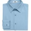 image:imageCOOFANDY Mens Casual Button Down Long Sleeve Untucked Denim Dress ShirtClear Blue