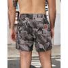 image:imageCOOFANDY Mens Casual Cotton Shorts Summer Beach 5 Inch Shorts Lightweight Drawstring Elastic Waist Chino Golf ShortsCamouflage 1