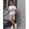image:imageCOOFANDY Mens Casual Golf Shorts 9 Lightweight Stretch QuickDry Shorts for Hiking Work with 4 PocketsApricot
