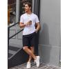 image:imageCOOFANDY Mens Casual Golf Shorts 9 Lightweight Stretch QuickDry Shorts for Hiking Work with 4 PocketsNavy Blue