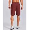 image:imageCOOFANDY Mens Casual Golf Shorts 9 Lightweight Stretch QuickDry Shorts for Hiking Work with 4 PocketsRed