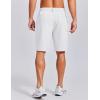 image:imageCOOFANDY Mens Casual Golf Shorts 9 Lightweight Stretch QuickDry Shorts for Hiking Work with 4 PocketsWhite