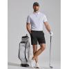 image:imageCOOFANDY Mens Casual Shorts 7 Stretch Golf Shorts with 4 Pockets Quick Dry Lightweight Shorts Dress for Hiking WorkBlack