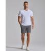 image:imageCOOFANDY Mens Casual Shorts 7 Stretch Golf Shorts with 4 Pockets Quick Dry Lightweight Shorts Dress for Hiking WorkDark Grey