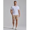 image:imageCOOFANDY Mens Casual Shorts 7 Stretch Golf Shorts with 4 Pockets Quick Dry Lightweight Shorts Dress for Hiking WorkKhaki