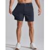 image:imageCOOFANDY Mens Casual Shorts 7 Stretch Golf Shorts with 4 Pockets Quick Dry Lightweight Shorts Dress for Hiking WorkNavy Blue