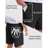 image:imageCOOFANDY Mens Casual Shorts 7 Stretch Golf Shorts with 4 Pockets Quick Dry Lightweight Shorts Dress for Hiking WorkNavy Blue