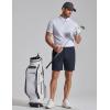 image:imageCOOFANDY Mens Casual Shorts 7 Stretch Golf Shorts with 4 Pockets Quick Dry Lightweight Shorts Dress for Hiking WorkNavy Blue