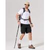 image:imageCOOFANDY Mens Casual Shorts 9 Lightweight Cargo Shorts for Golf Hiking Work Fishing with 5 PocketsBlack