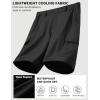 image:imageCOOFANDY Mens Casual Shorts 9 Lightweight Cargo Shorts for Golf Hiking Work Fishing with 5 PocketsBlack