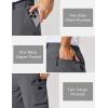 image:imageCOOFANDY Mens Casual Shorts 9 Lightweight Cargo Shorts for Golf Hiking Work Fishing with 5 PocketsDark Gray