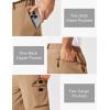 image:imageCOOFANDY Mens Casual Shorts 9 Lightweight Cargo Shorts for Golf Hiking Work Fishing with 5 PocketsKhaki