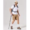 image:imageCOOFANDY Mens Casual Shorts 9 Lightweight Cargo Shorts for Golf Hiking Work Fishing with 5 PocketsKhaki