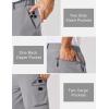 image:imageCOOFANDY Mens Casual Shorts 9 Lightweight Cargo Shorts for Golf Hiking Work Fishing with 5 PocketsLight Gray