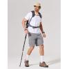 image:imageCOOFANDY Mens Casual Shorts 9 Lightweight Cargo Shorts for Golf Hiking Work Fishing with 5 PocketsLight Gray