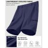 image:imageCOOFANDY Mens Casual Shorts 9 Lightweight Cargo Shorts for Golf Hiking Work Fishing with 5 PocketsNavy Blue