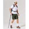 image:imageCOOFANDY Mens Casual Shorts 9 Lightweight Cargo Shorts for Golf Hiking Work Fishing with 5 PocketsOlive Green