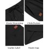 image:imageCOOFANDY Mens Casual Shorts Cotton Drawstring Elastic Waist Lightweight Summer Beach Shorts with PocketsAblack