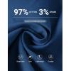 image:imageCOOFANDY Mens Casual Shorts Cotton Drawstring Elastic Waist Lightweight Summer Beach Shorts with PocketsDenim Blue