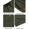 image:imageCOOFANDY Mens Casual Shorts Cotton Drawstring Elastic Waist Lightweight Summer Beach Shorts with PocketsGreen