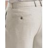 image:imageCOOFANDY Mens Casual Shorts Pleated Front 9 Linen Textured Dress ShortsOffwhite