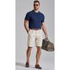 image:imageCOOFANDY Mens Casual Shorts Pleated Front 9 Linen Textured Dress ShortsOffwhite