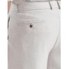 image:imageCOOFANDY Mens Casual Shorts Pleated Front 9 Linen Textured Dress ShortsWhite