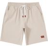 image:imageCOOFANDY Mens Cotton Chino Shorts 9 Inch Casual Shorts Elastic Waist Drawstring Summer Beach Shorts with PocketsLight Khaki
