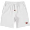 image:imageCOOFANDY Mens Cotton Chino Shorts 9 Inch Casual Shorts Elastic Waist Drawstring Summer Beach Shorts with PocketsWhite
