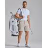 image:imageCOOFANDY Mens Golf Shorts 7 Inseam Lightweight Quick Dry Shorts Elastic Waistband with 3 Pockets UPF50Light Khaki