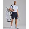 image:imageCOOFANDY Mens Golf Shorts 7 Inseam Lightweight Quick Dry Shorts Elastic Waistband with 3 Pockets UPF50Navy Blue