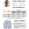 image:imageCOOFANDY Mens Hawaiian Beach Shorts Elastic Waist Drawstring Lightweight Summer Casual Shorts with PocketBlue