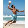image:imageCOOFANDY Mens Hawaiian Beach Shorts Elastic Waist Drawstring Lightweight Summer Casual Shorts with PocketOcean Whale