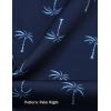 image:imageCOOFANDY Mens Hawaiian Beach Shorts Elastic Waist Drawstring Lightweight Summer Casual Shorts with PocketPalm Night