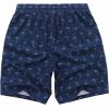 image:imageCOOFANDY Mens Hawaiian Beach Shorts Elastic Waist Drawstring Lightweight Summer Casual Shorts with PocketPalm Night