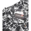image:imageCOOFANDY Mens Hawaiian Shirt Short Sleeve Buttoon Down Shirts Casual Tropical Floral Summer Linen ShirtsBlack Floral