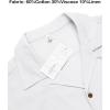 image:imageCOOFANDY Mens Hawaiian Shirt Short Sleeve Buttoon Down Shirts Casual Tropical Floral Summer Linen ShirtsWhite