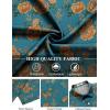 image:imageCOOFANDY Mens Hawaiian Shirt Short Sleeve Floral Button Down Shirts Tropical Holiday Beach ShirtsGray Blue  Flower