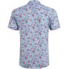 image:imageCOOFANDY Mens Hawaiian Shirts Short Sleeve Casual Button Down Tropical Beach ShirtGreen  Orange Paisley