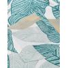 image:imageCOOFANDY Mens Hawaiian Shirts Short Sleeve Casual Button Down Tropical Beach ShirtGreen  Yellow Leaf