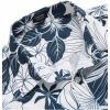 image:imageCOOFANDY Mens Hawaiian Shirts Short Sleeve Casual Button Down Tropical Beach ShirtNavy Blue