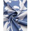 image:imageCOOFANDY Mens Hawaiian Shirts Short Sleeve Casual Button Down Tropical Beach ShirtPurple  White Floral