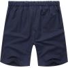 image:imageCOOFANDY Mens Linen Shorts Casual Elastic Waist Drawstring Short Summer Beach Vacation ShortsNavy Blue