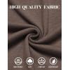 image:imageCOOFANDY Mens Long Sleeve Polo Shirts Classic Casual Button Polo Tee Lightweight Collared Golf ShirtBrown