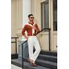image:imageCOOFANDY Mens Long Sleeve Polo Shirts Cotton Collared Shirts Casual Business Polo Classic Golf T ShirtsCaramel