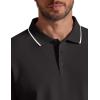 image:imageCOOFANDY Mens Polo Shirts Classic Short Sleeve Polo T Shirts Cotton Pique Casual Summer Fashion Golf ShirtBlack