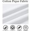 image:imageCOOFANDY Mens Polo Shirts Classic Short Sleeve Polo T Shirts Cotton Pique Casual Summer Fashion Golf ShirtWhite