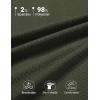 image:imageCOOFANDY Mens Polo Shirts Short Sleeve Casual Knit Textured Polo Shirt Summer Collared TShirtDark Army Green