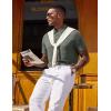 image:imageCOOFANDY Mens Polo Shirts Short Sleeve Casual Summer Polo Tee Classic Collared Golf Stylish TopsArmy Green