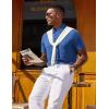 image:imageCOOFANDY Mens Polo Shirts Short Sleeve Casual Summer Polo Tee Classic Collared Golf Stylish TopsBlue